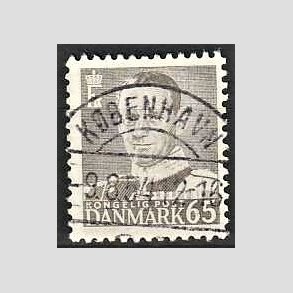FRIMRKER DANMARK | 1952-53 - AFA 340 - Fr. IX 65 re gr - Lux Stemplet