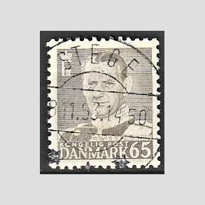 FRIMRKER DANMARK | 1952-53 - AFA 340 - Fr. IX 65 re gr - Lux Stemplet Stege