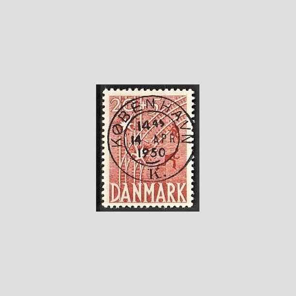 FRIMRKER DANMARK | 1947 - AFA 300 - Modstandsbevgelsen - 20 + 5 re rd - Pragt Stemplet