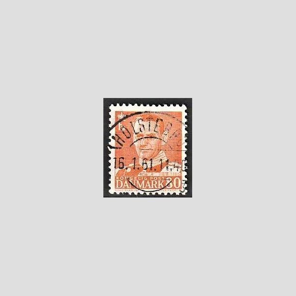 FRIMRKER DANMARK | 1952-53 - AFA 341 - Fr. IX 80 re orange - Lux Stemplet Holstebro