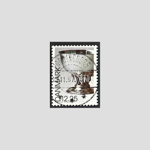 FRIMRKER DANMARK | 1997 - AFA 1163 - Dansk design - 12,25 Kr. Georg Jensen slvskl flerfarvet - Pragt Stemplet Vordingborg