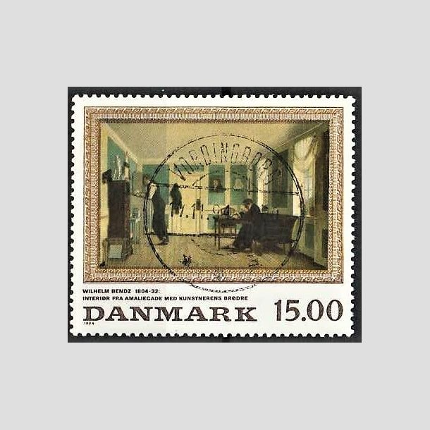 FRIMRKER DANMARK | 1994 - AFA 1082 - Maleriserie 7 - 15,00 Kr. flerfarvet - Pragt Stemplet Vordingborg