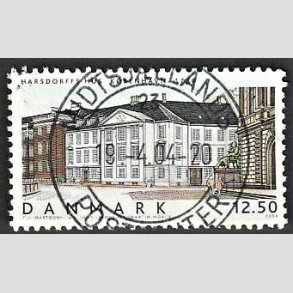 FRIM�RKER DANMARK | 2004 - AFA 1381 - Danske boliger III. - 12,50 Kr. flerfarvet - Pragt Stemplet