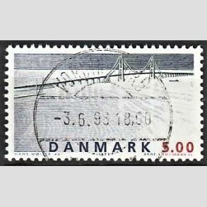FRIM�RKER DANMARK | 1998 - AFA 1175 - Storeb�ltsforbindelsen - 5,00 Kr. �stbroen - Lux Stemplet Vordingborg