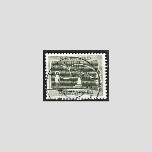 FRIMRKER DANMARK | 1970 - AFA 500 - Electromagnetisme 150 r - 80 re grn - Pragt Stemplet rhus C