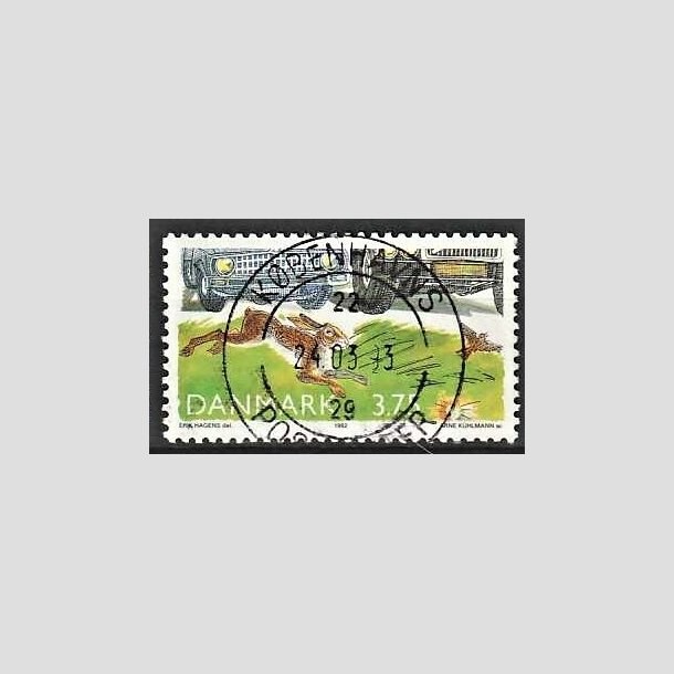 FRIMRKER DANMARK | 1992 - AFA 1020 - Natur, milj og udvikling - 3,75 Kr. flerfarvet - Pragt Stemplet