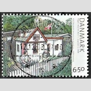 FRIM�RKER DANMARK | 2008 - AFA 1549 - Kolonihaver - 6,50 Kr. flerfarvet - Pragt Stemplet Vordingborg