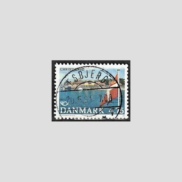 FRIMRKER DANMARK | 1991 - AFA 0993 - Turistml - 4,75 Kr. flerfarvet - Pragt Stemplet Esbjerg