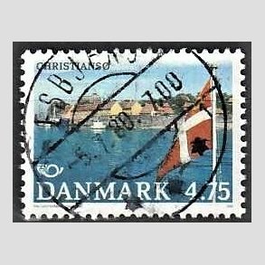 FRIM�RKER DANMARK | 1991 - AFA 0993 - Turistm�l - 4,75 Kr. flerfarvet - Pragt Stemplet Esbjerg