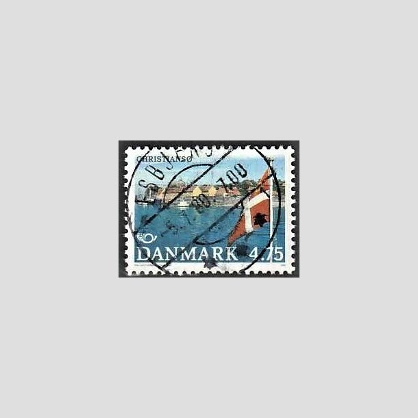 FRIMRKER DANMARK | 1991 - AFA 0993 - Turistml - 4,75 Kr. flerfarvet - Pragt Stemplet Esbjerg