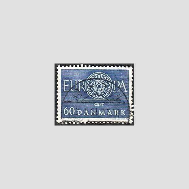 FRIMRKER DANMARK | 1960 - AFA 389 - CEPT EU Post & Tele - 60 re bl - Lux Stemplet 