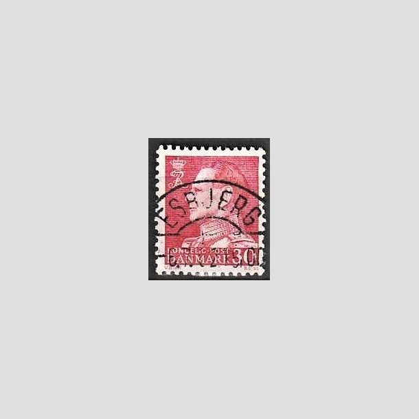 FRIMRKER DANMARK | 1961-62 - AFA 394 - Fr. IX 30 re rd - Lux Stemplet Esbjerg