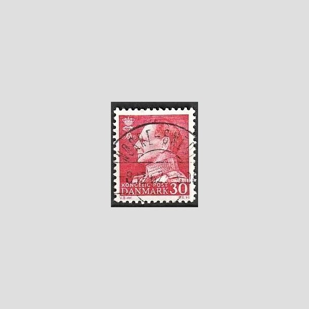 FRIMRKER DANMARK | 1961-62 - AFA 394 - Fr. IX 30 re rd - Lux Stemplet 