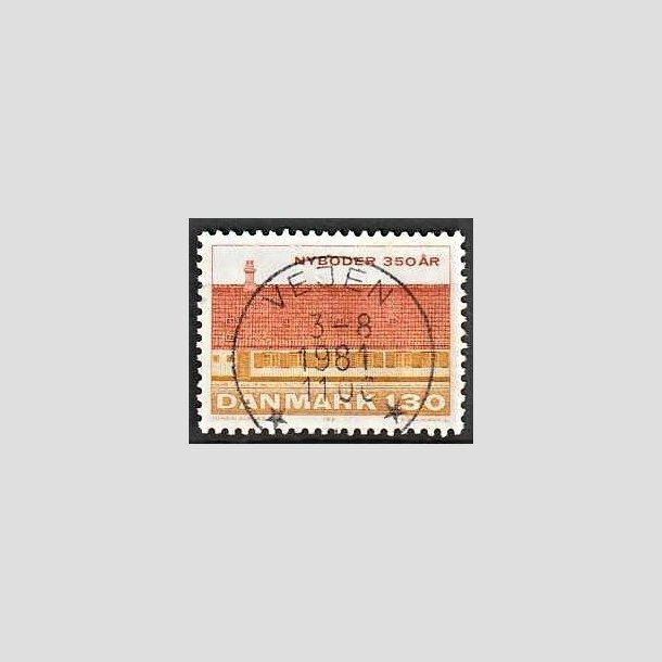 FRIMRKER DANMARK | 1981 - AFA 725 - Nyboder 350 r - 1,30 Kr. flerfarvet - Pragt Stemplet Vejen