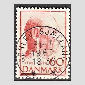 FRIM�RKER DANMARK | 1969 - AFA 481 - Fredrik IX 70 �r - 60 �re r�d - Pragt Stemplet 