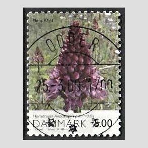 FRIMRKER DANMARK | 2009 - AFA 1571 - Danmarks natur II - 5,00 Kr. flerfarvet - Pragt Stemplet Odder