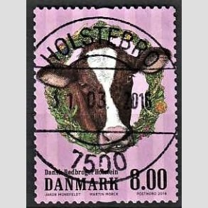 FRIM�RKER DANMARK | 2016 - AFA 1848 - G�rdens dyr - 8,00 Kr. ko - Pragt Stemplet