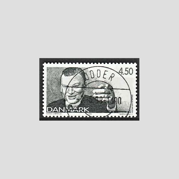 FRIMRKER DANMARK | 1999 - AFA 1213 - Dansk revy - 4,50 Kr. grn - Pragt Stemplet Odder