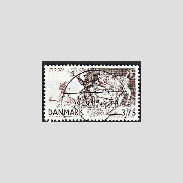 FRIMRKER DANMARK | 1997 - AFA 1156 - Eventyr og legender - 3,75 Kr. Fyrtjet - Pragt Stemplet Odder