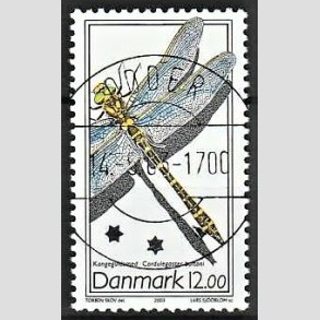 FRIM�RKER DANMARK | 2003 - AFA 1354 - Instekter. - 12,00 Kr. Kongeguldsmed - Pragt Stemplet Odder