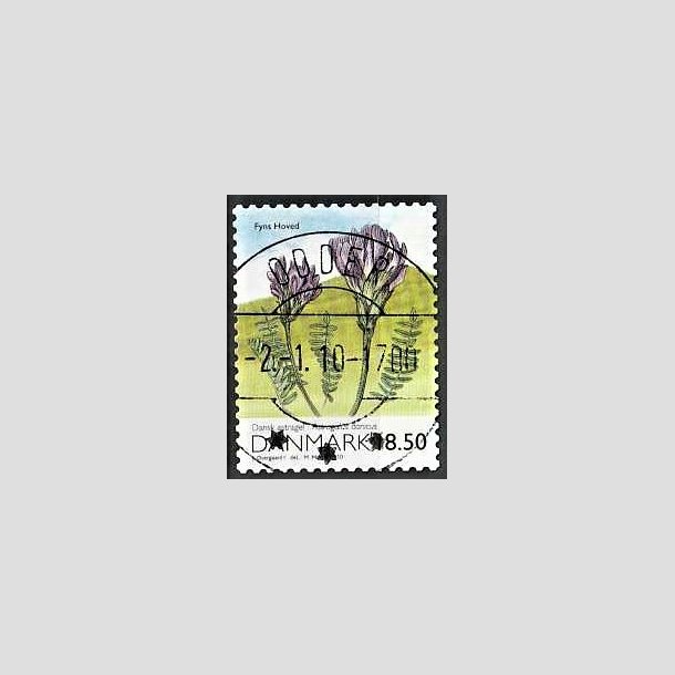 FRIMRKER DANMARK | 2010 - AFA 1603 - Danmarks natur - 18,50 Kr. flerfarvet - Pragt Stemplet Odder (Pragtmrke)