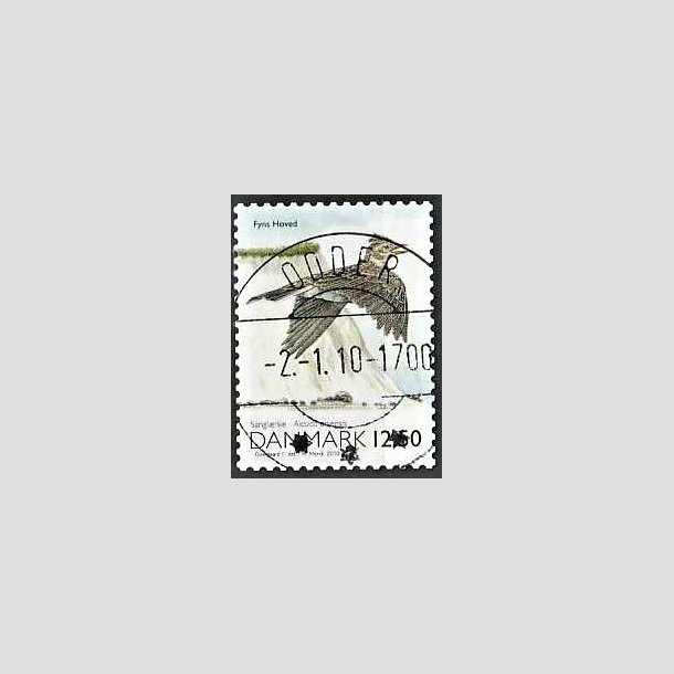 FRIMRKER DANMARK | 2010 - AFA 1602 - Danmarks natur - 12,50 Kr. flerfarvet - Pragt Stemplet Odder