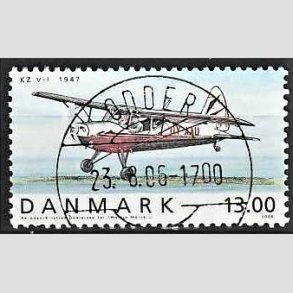 FRIM�RKER DANMARK | 2006 - AFA 1481 - Ellehammer - 13,00 Kr. flerfarvet - Pragt Stemplet Odder
