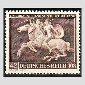 FRIM�RKER TYSK RIGE: 1941 | AFA 775 | Brune b�nd - 42 + 108 pf. - Postfrisk