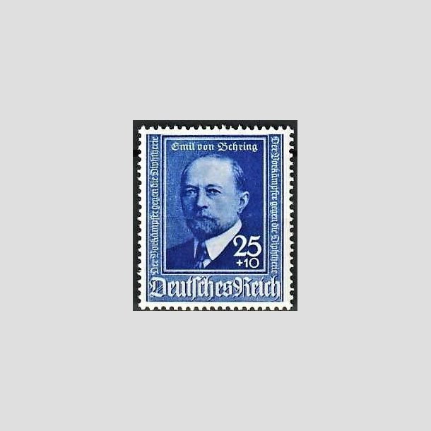 FRIMRKER TYSK RIGE: 1940 | AFA 756 | Emil von Behring. - 25+10 pf. - Postfrisk