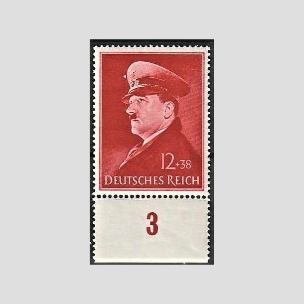 FRIMRKER TYSK RIGE: 1941 | AFA 767 | Hitlers 52 rs fdselsdag - 12+38 pf. - Postfrisk