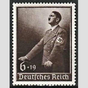 FRIM�RKER TYSK RIGE: 1939 | AFA 689 | 1. Maj. - 6 + 19 pf. - Postfrisk