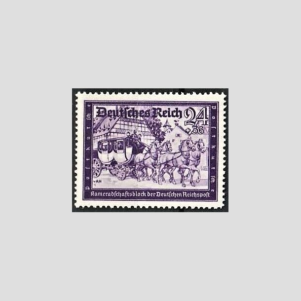 FRIMRKER TYSK RIGE: 1941 | AFA 773 | Velgrenhedsmrker - 24 + 36 pf. violet - Postfrisk