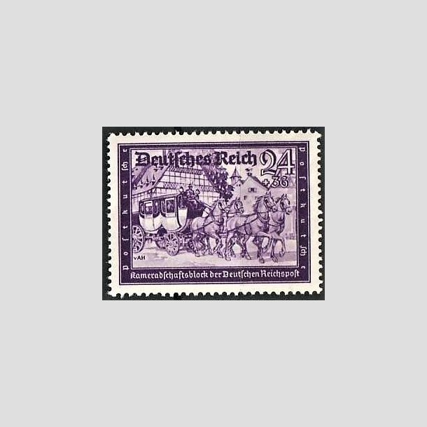 FRIMRKER TYSK RIGE: 1941 | AFA 773 | Velgrenhedsmrker - 24 + 36 pf. violet - Postfrisk