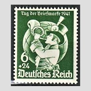 FRIM�RKER TYSK RIGE: 1941 | AFA 757 | Frim�rkets dag - 6 + 24 pf. - Postfrisk
