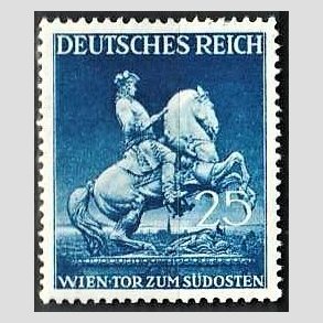 FRIM�RKER TYSK RIGE: 1941 | AFA 766 | Wien messe. - 25 pf. bl� - Postfrisk