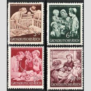 FRIM�RKER TYSK RIGE: 1944 | AFA 864-67 | Velg�renhedsm�rker. - 3+2 pf. - 15+10 pf. - Postfrisk