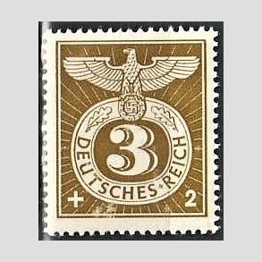 FRIM�RKER TYSK RIGE: 1943 | AFA 825 | Afstemplingsm�rker. - 3+2 pf. - Postfrisk