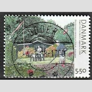 FRIM�RKER DANMARK | 2008 - AFA 1548 - Kolonihaver - 5,50 Kr. flerfarvet - Pragt Stemplet (Uds�gt kvalitet)