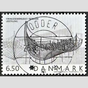 FRIM�RKER DANMARK | 2004 - AFA 1402 - Vikingeskibsmuseet - 6,50 Kr. Udstilling - Pragt Stemplet Odder