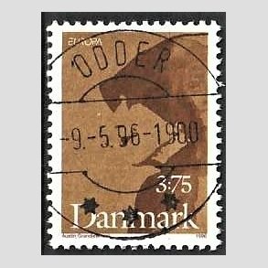 FRIM�RKER DANMARK | 1996 - AFA 1116 - Ber�mte kvinder - 3,75 kr. brun/m�rkbrun - Pragt Stemplet