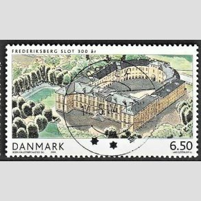 FRIM�RKER DANMARK | 2004 - AFA 1393 - Frederiksberg Slot - 6,50 Kr. flerfarvet - Pragt Stemplet Odder