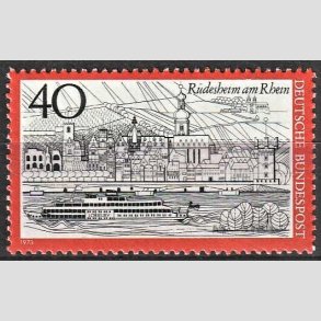 FRIM�RKER VESTTYSKL. BUND: 1973 | AFA 1720 | Frim�rke - Postfrisk