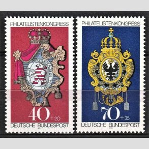 FRIM�RKER VESTTYSKL. BUND: 1973 | AFA 1722-23 | 2 stk. frim�rker - Postfrisk