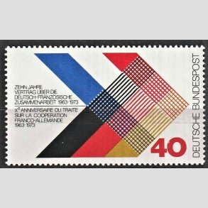 FRIM�RKER VESTTYSKL. BUND: 1973 | AFA 1711 | Frim�rke - Postfrisk