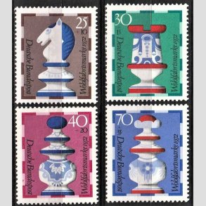 FRIM�RKER VESTTYSKL. BUND: 1972 | AFA 1697-1700 | Frim�rke s�t - Postfrisk