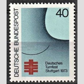 FRIM�RKER VESTTYSKL. BUND: 1973 | AFA 1721 | Frim�rke - Postfrisk