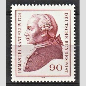 FRIM�RKER VESTTYSKL. BUND: 1974 | AFA 1763 | Frim�rke - Postfrisk