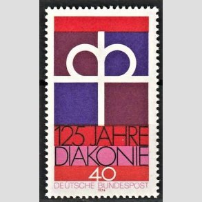 FRIM�RKER VESTTYSKL. BUND: 1974 | AFA 1767 | 40 pf. - Postfrisk