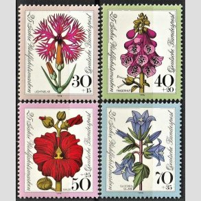 FRIM�RKER VESTTYSKL. BUND: 1974 | AFA 1775-78 | 30+15 pf. - 70+35 pf. i s�t - Postfrisk