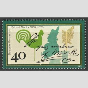 FRIM�RKER VESTTYSKL. BUND: 1975 | AFA 1799 | 40 pf. - Postfrisk